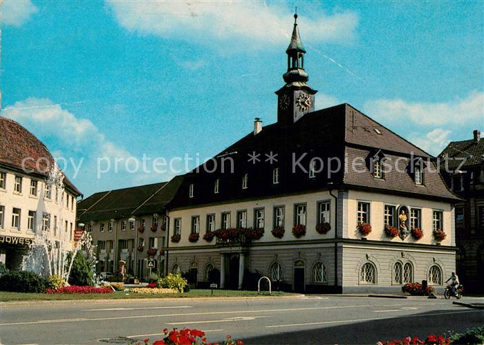 Emmendingen Rathaus Marktplatz Tor zum Schwarzwald und Kaiserstuhl