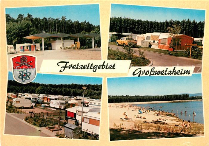 Grosswelzheim Freizeitgebiet Campingplatz Badestrand