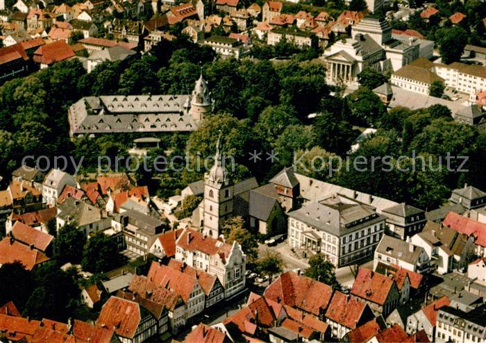Detmold Innenstadt Kirche Fliegeraufnahme