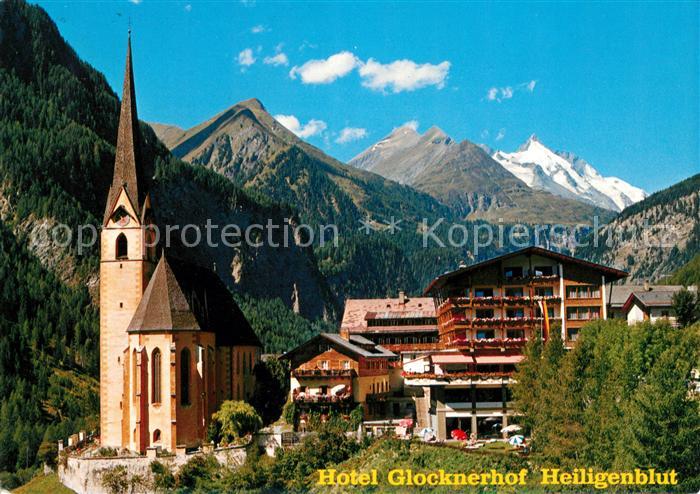 Heiligenblut Kaernten Hotel Glocknerhof Kirche Grossglockner Hohe Tauern