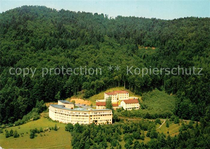 Waldkirch Breisgau Bruder Klaus Krankenhaus und Sanatorium Fliegeraufnahme