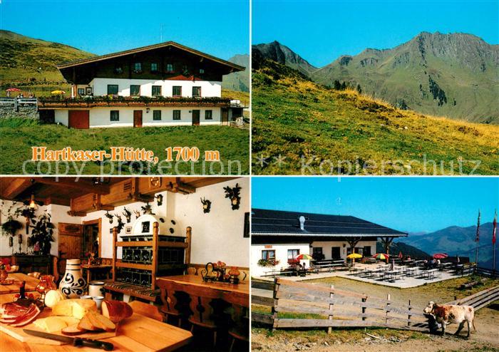 Ellmau Tirol Jausenstation Hartkaser Huette Alm am Pass Thurn