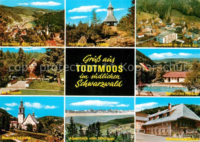 Todtmoos Panorama Schwarzwald Kurpark Wallfahrtskirche Freibad Schwarzwaldhaus A
