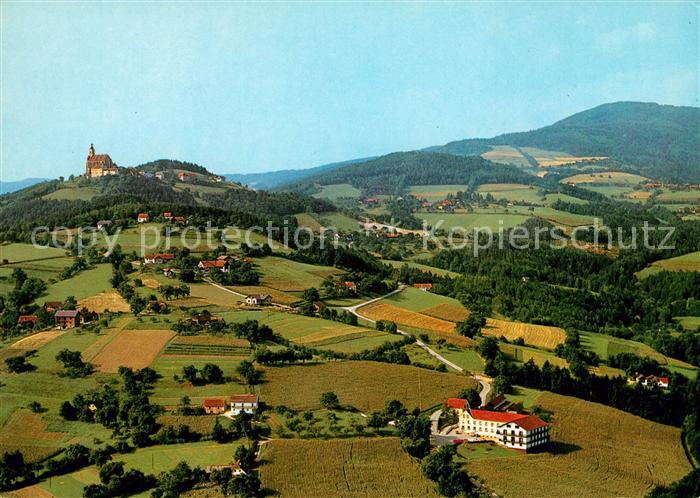 Poellau Gasthof Pension Retter Naturparkgebiet Poellauberg Fliegeraufnahme