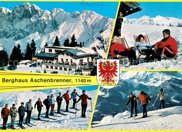 Kufstein Tirol Berghaus Aschenbrenner Wintersportplatz Alpen Skikurs