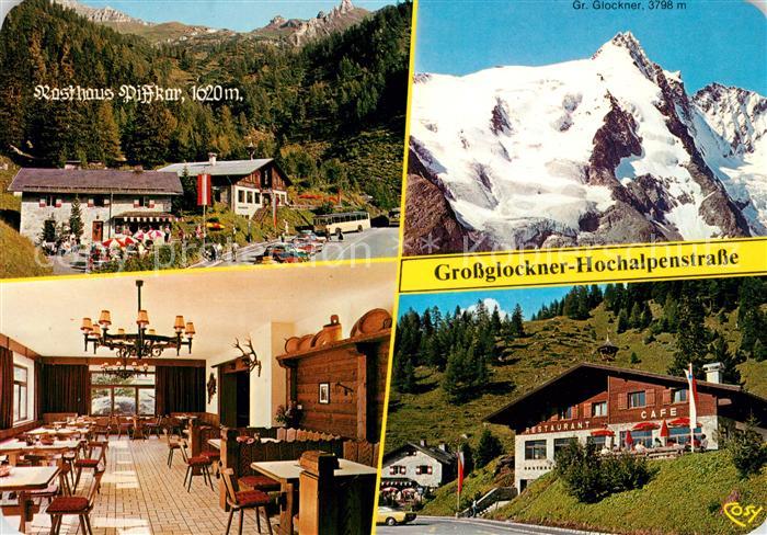 Fusch Grossglocknerstrasse Rasthaus Piffkar Grossglockner Hohe Tauern