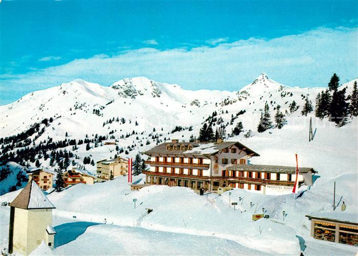 Obertauern Passhotel Schuetz Radstaedter Tauernpass Winterpanorama Alpen