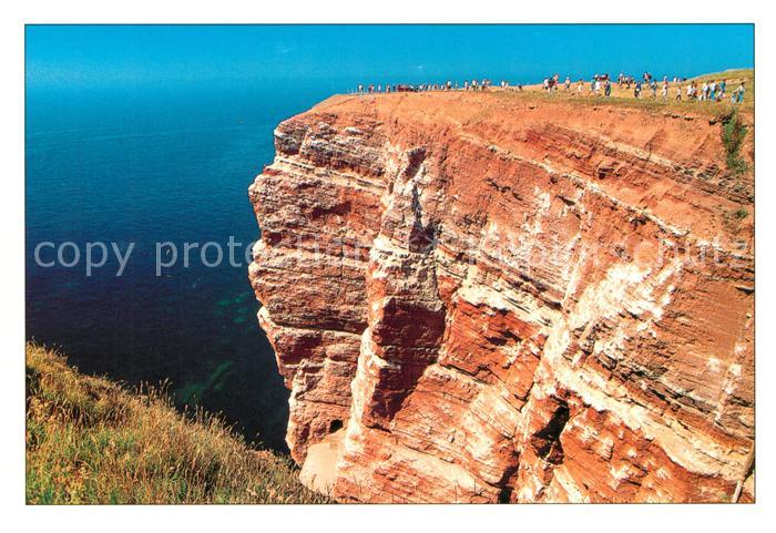 Helgoland An der Kueste Nordseeinsel Felsen