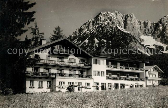 Ellmau Tirol Gasthof Pension Blattlhof