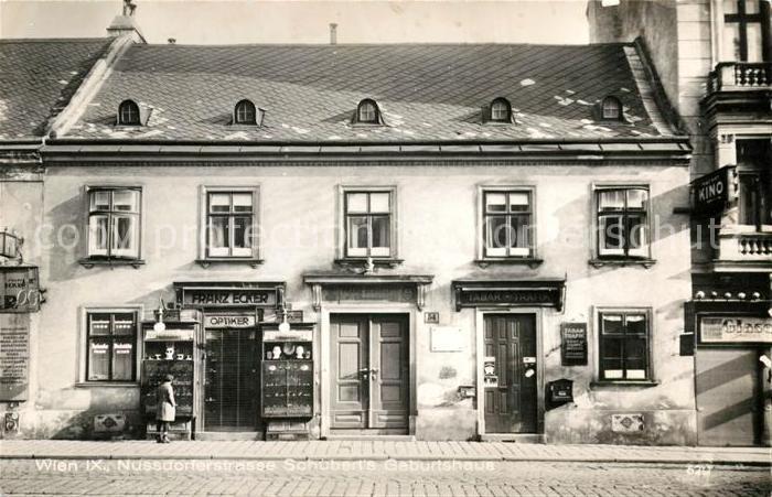 Wien Nussdorferstrasse Schuberts Geburtshaus