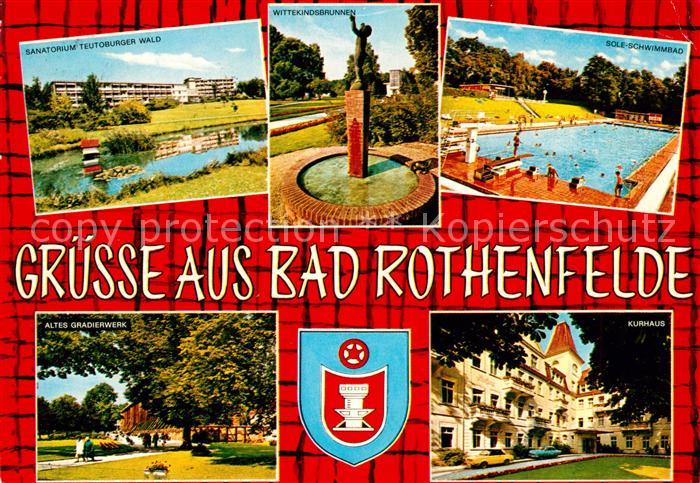 Bad Rothenfelde Sanatorium Teutoburger Wald Wittekindsbrunnen Sole Schwimmbad Gr