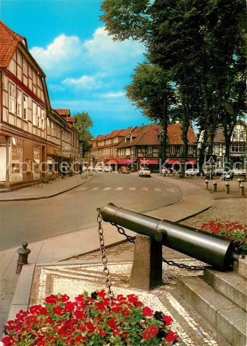 Bad Bevensen Strassenpartie Kurort Lueneburger Heide