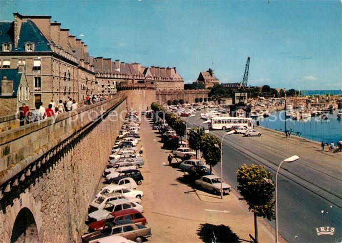 Saint-Malo 35 Remparts Chemin de ronde la Grande Port