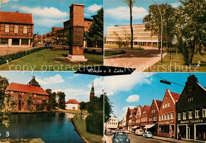Winsen Luhe Eckermann Denkmal Kreishaus Schloss 11. Jhdt.
