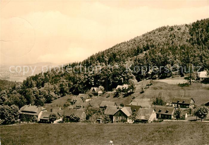 Waltersdorf Zittau Sonnebergbaude am Sonneberg Kurort Zittauer Gebirge