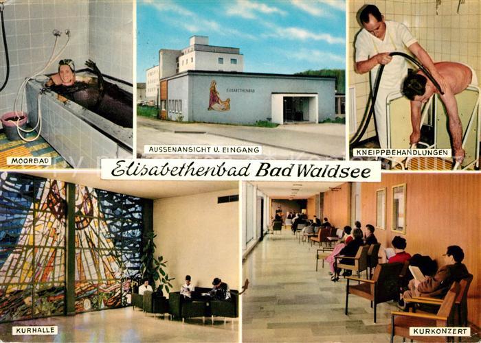 Bad Waldsee Elisabethenbad Kuranwendungen Kurhalle Kurkonzert