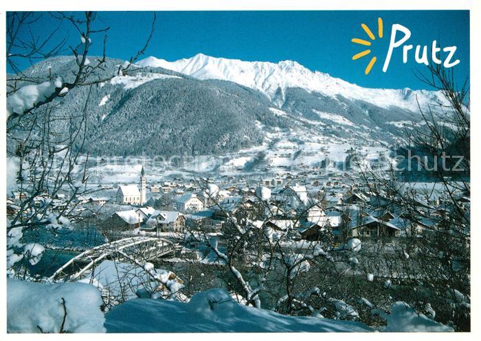 Prutz Winterpanorama mit Blick zum Kaunergrat