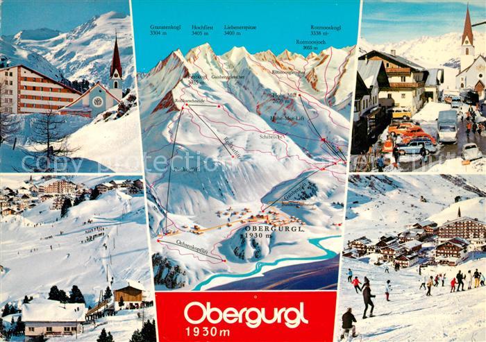 Obergurgl Soelden Tirol Schiparadies oetztaler Alpen