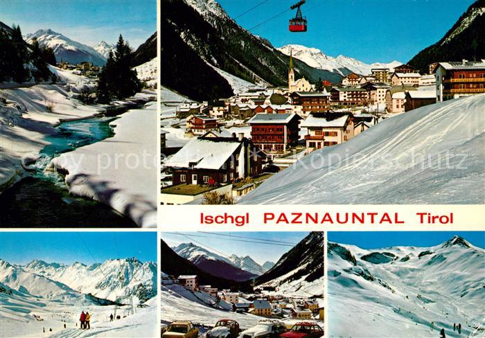 Ischgl Wintersportplatz Paznauntal Alpenpanorama