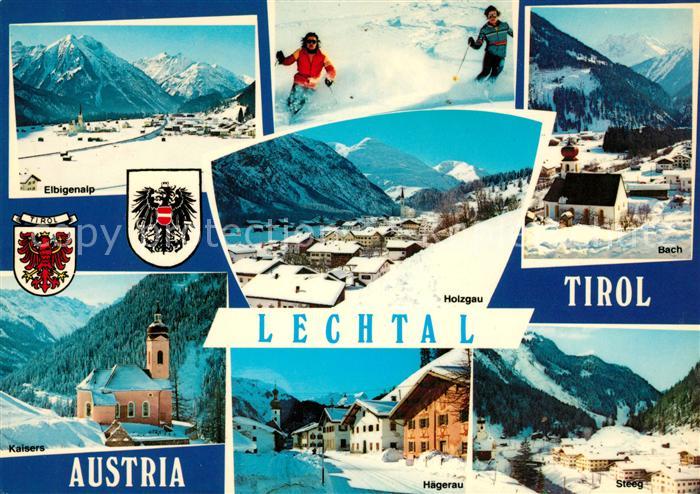 Lechtal Wintersportplaetze in der Umgebung Alpen