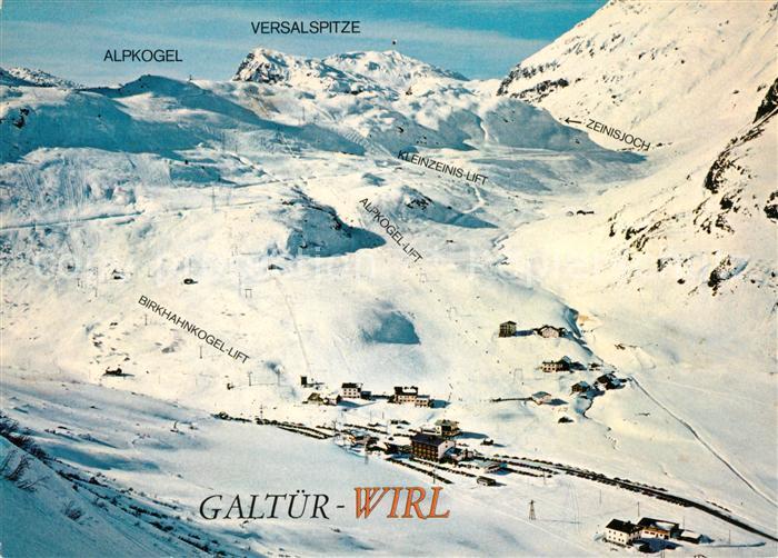 Galtuer Tirol Panorama Wintersportplatz Wirl Skigebiet Alpkogel Semmeringgebiet