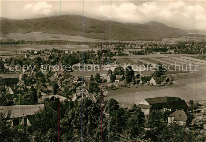 Hainewalde Panorama Blick nach Grossschoenau