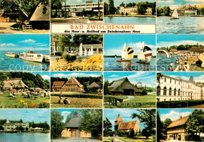 Bad Zwischenahn Teilansichten Moorbad Heilbad am Zwischenahner Meer