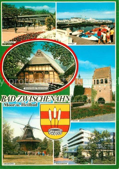 Bad Zwischenahn Wandelhalle Anleger Ammerlaender Bauernhaus Kirche Windmuehle Rh