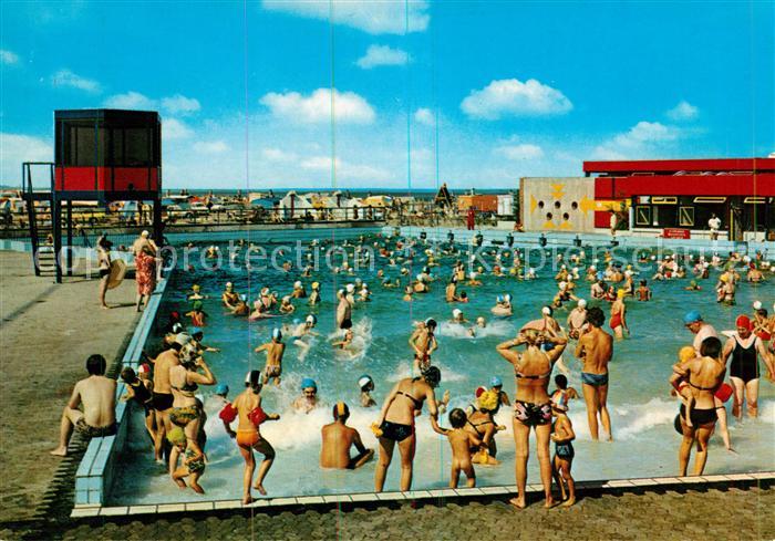 Bensersiel Strand Wellenbad Nordseebad