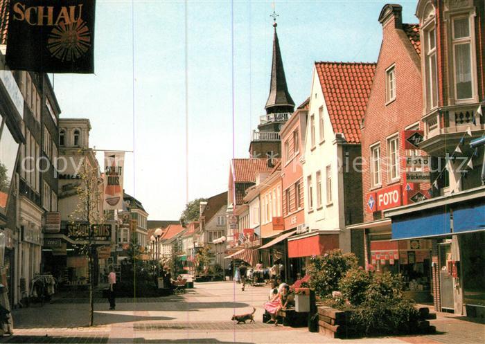 Aurich Ostfriesland Fussgaengerzone Innenstadt