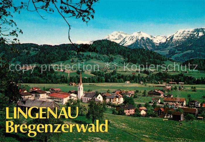 Lingenau Vorarlberg Bregenzerwald Panorama