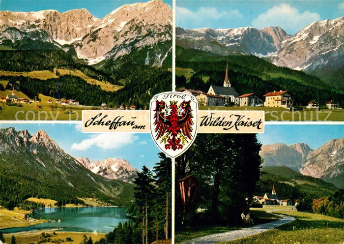 Scheffau Wilden Kaiser Ellmauer Tor Hintersteinersee Promenade