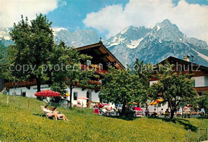 Scheffau Wilden Kaiser Cafe Restaurant Gruber