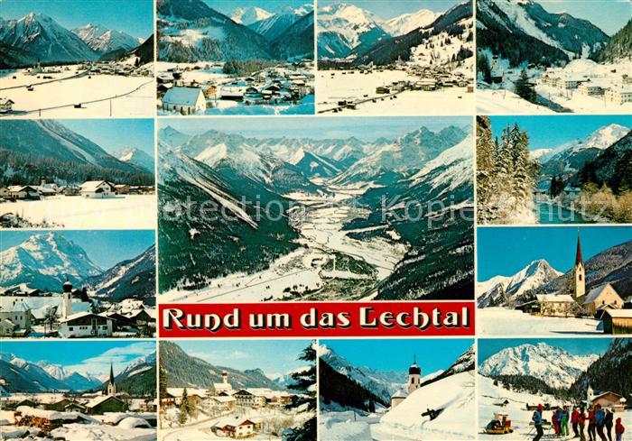 Lech Aschau Rund um das Lechtal Panorama