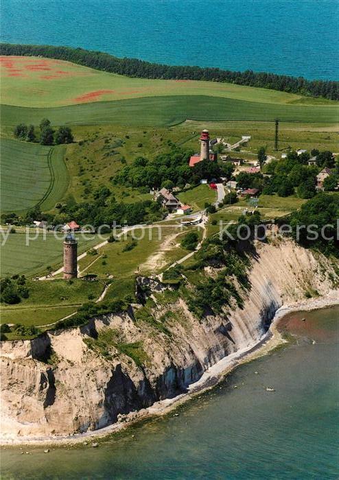 Kap Arkona Steilkueste Fliegeraufnahme