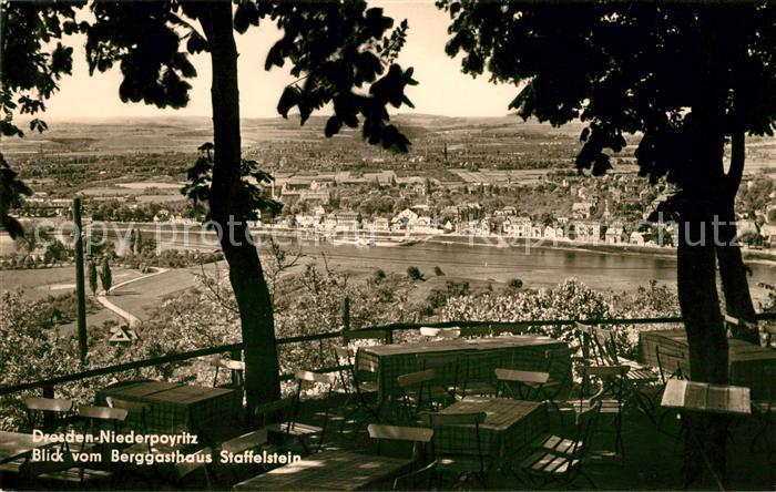 Niederpoyritz Blick vom Berggasthaus Staffelstein