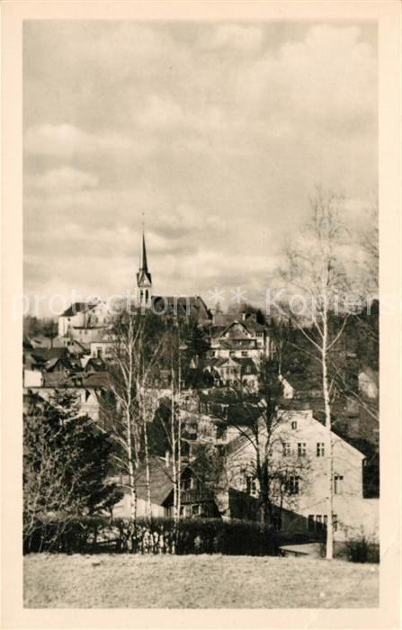 Bad Elster Blick zur Kirchstrasse
