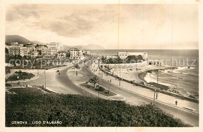 Genova Genua Liguria Lido d Albaro