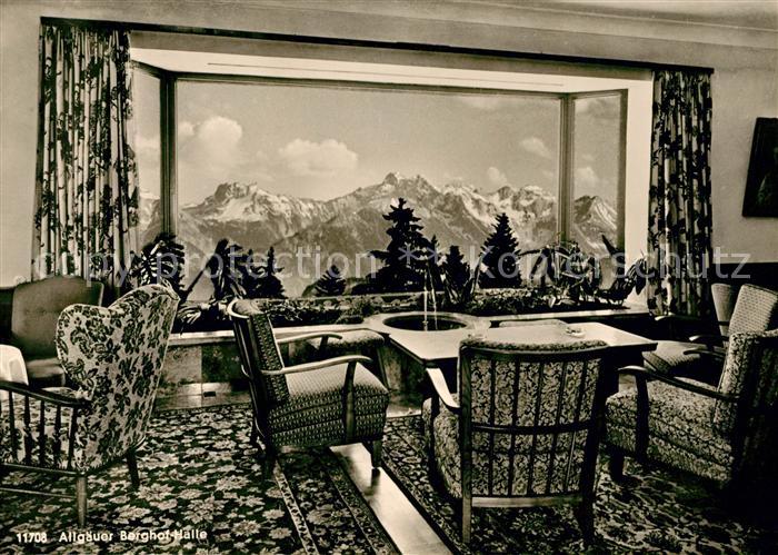 Sonthofen Oberallgaeu Allgaeuer Berghof mit Alpe Eck