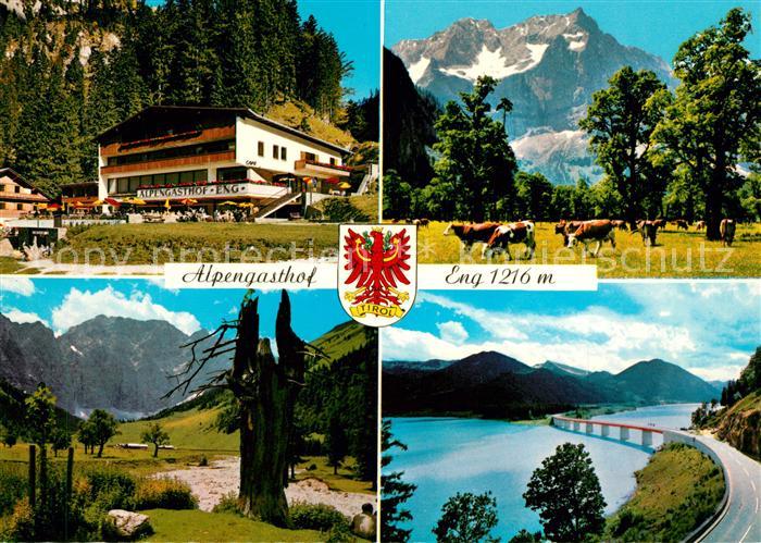 Hinterriss Tirol Alpengasthof Eng Gr Ahornboden Karwendel Bruecke