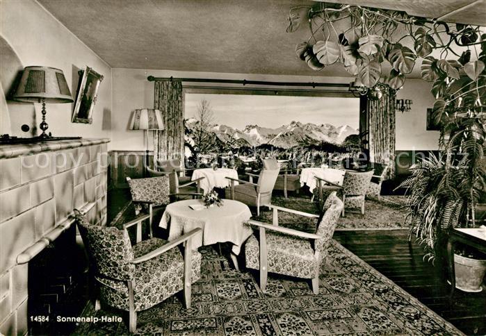 Sonthofen Oberallgaeu Alpen Moor und Kneippbad Sonnealp Restaurant