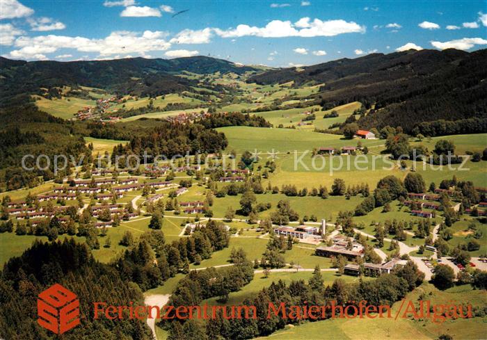 Maierhoefen Allgaeu Ferienzentrum Fliegeraufnahme