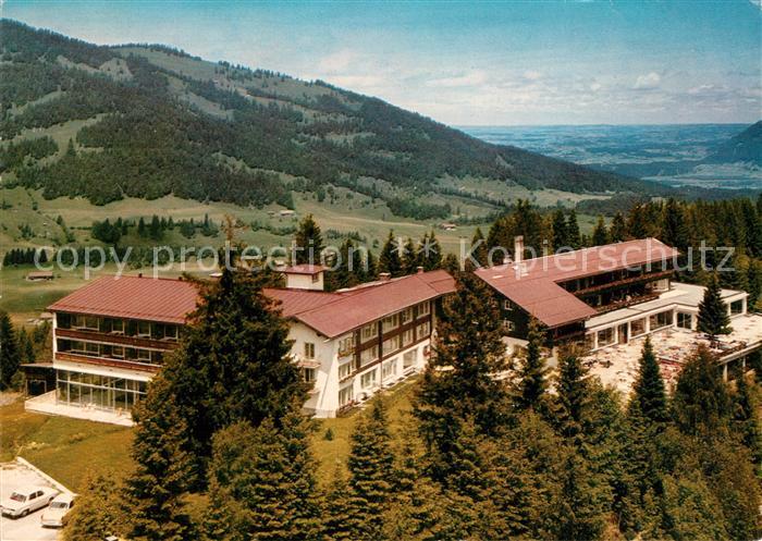 Sonthofen Oberallgaeu Kur und Sporthotel Allgaeuer Berghof mit Alpe Eck Fliegera