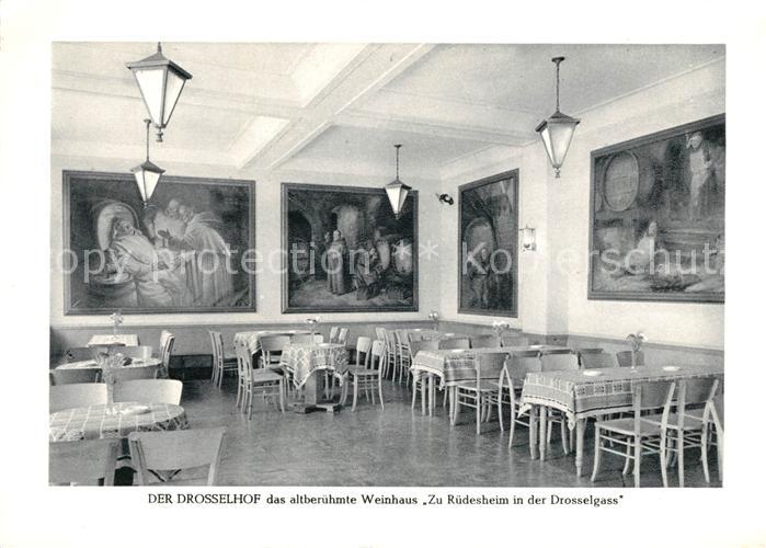 Ruedesheim Rhein Der Drosselhof Weinhaus in der Drosselgasse