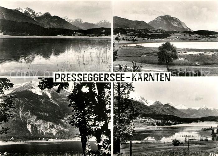 Kaernten Presseggersee Panorama