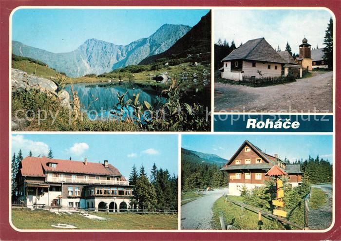 Rohace Volovec a Ostry Rohac Skanzen Chata v Oraviciach Chata nazverovke