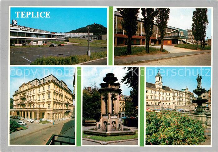 Teplice Podkrusnohori zalozene Znamych jiz v praveku Leci se zde nemoci pohybove