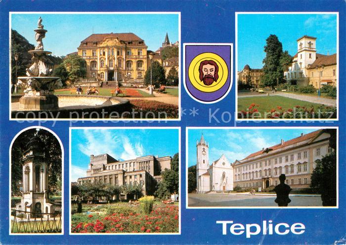 Teplice Teilansichten