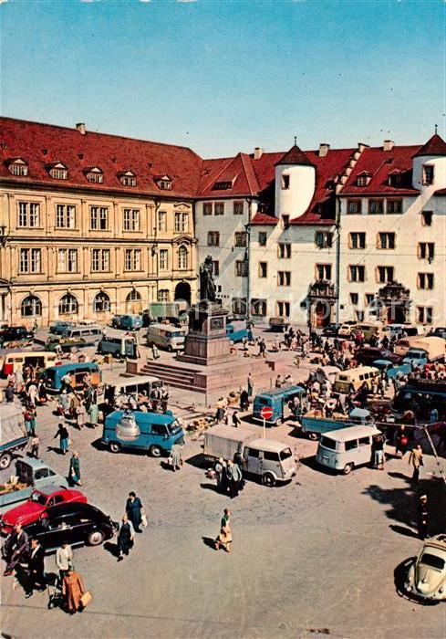 STUTTGART  CITY Schillerplatz