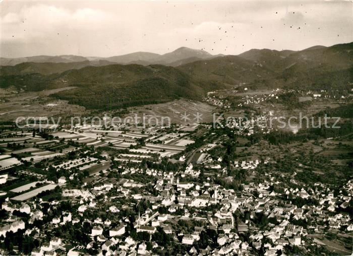 Muellheim Baden Fliegeraufnahme